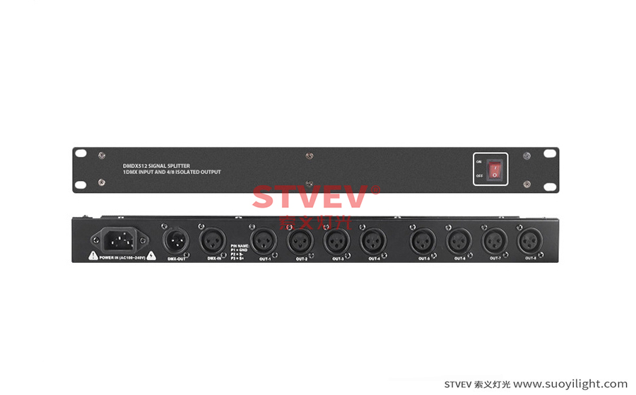 Finland8CH DMX Splitter
